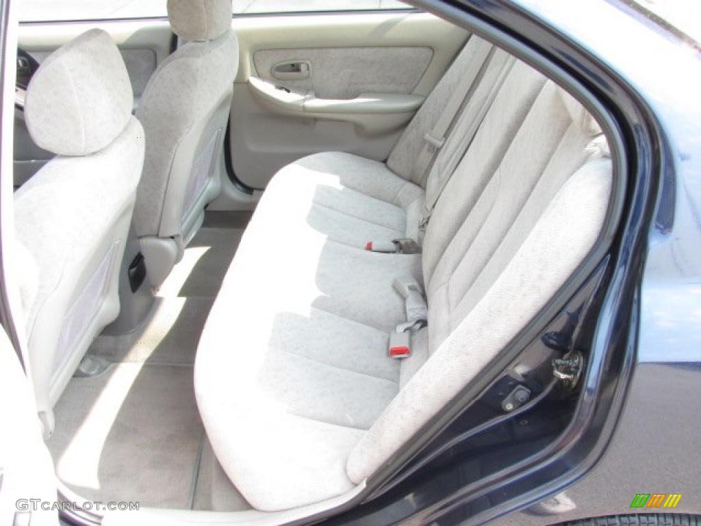 2006 Elantra GLS Sedan - Moonlit Dark Blue / Beige photo #17