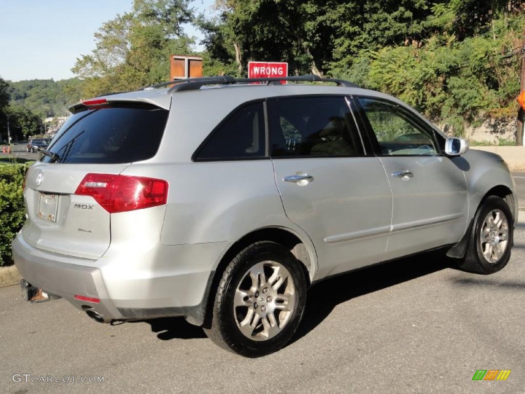 2007 MDX  - Billet Silver Metallic / Taupe photo #4