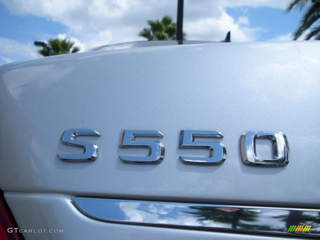 2010 S 550 Sedan - Iridium Silver Metallic / Black photo #9