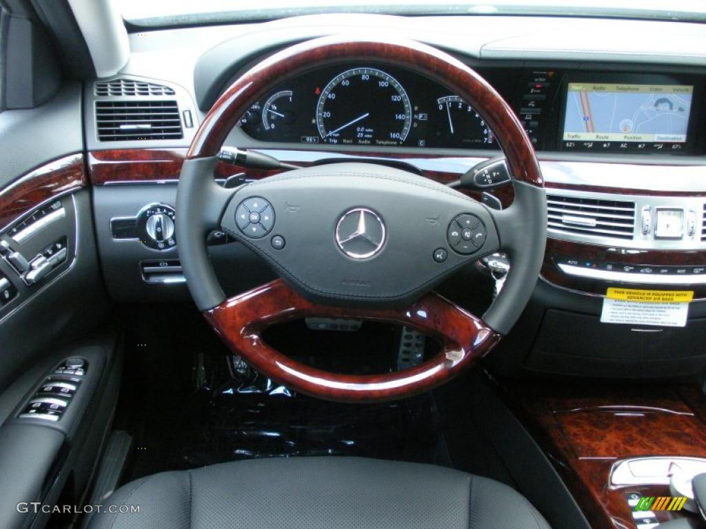 2010 S 550 Sedan - Iridium Silver Metallic / Black photo #18