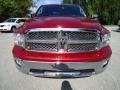 2009 Inferno Red Crystal Pearl Dodge Ram 1500 Laramie Crew Cab  photo #23