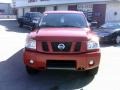 2011 Red Alert Nissan Titan Pro-4X King Cab 4x4  photo #2