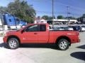 2011 Red Alert Nissan Titan Pro-4X King Cab 4x4  photo #3