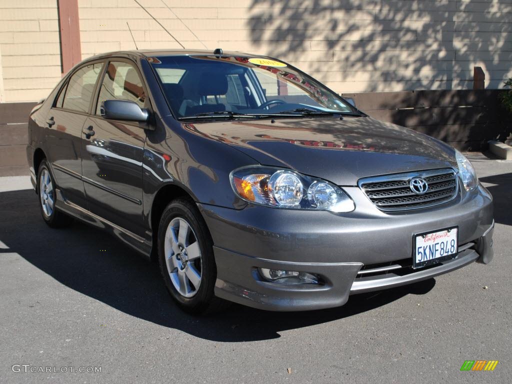 Phantom Gray Pearl Toyota Corolla