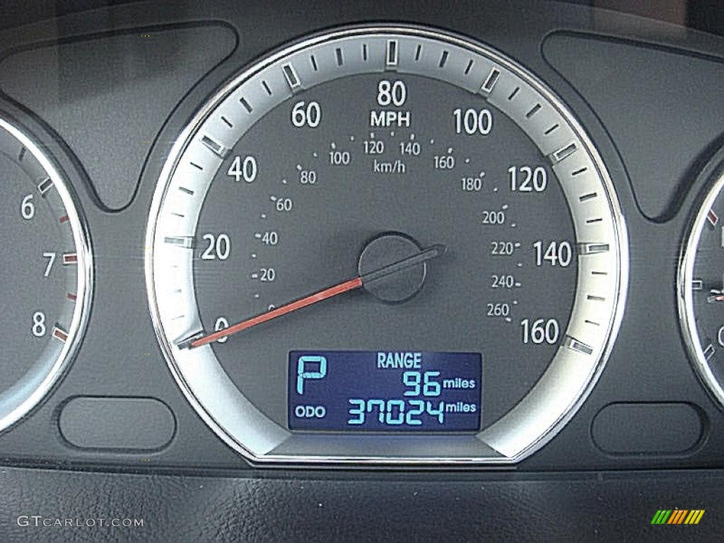 2009 Sonata GLS V6 - Slate Blue / Gray photo #24
