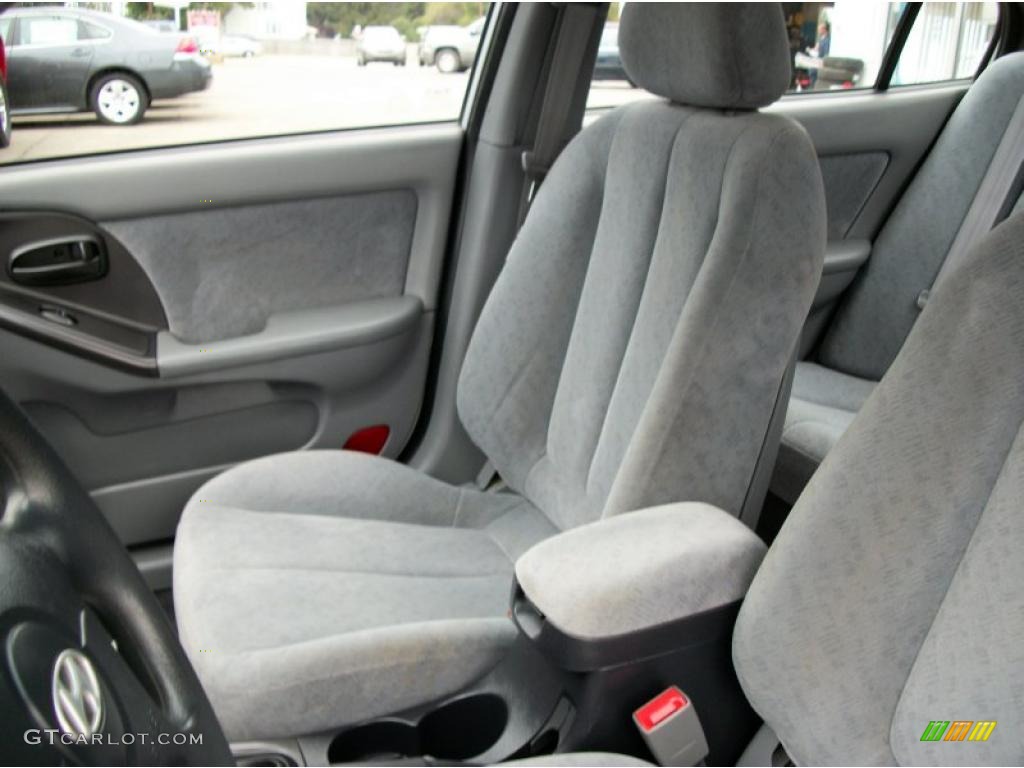2004 Elantra GLS Sedan - Sterling Silver / Gray photo #29