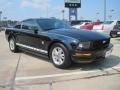 2009 Black Ford Mustang V6 Coupe  photo #2