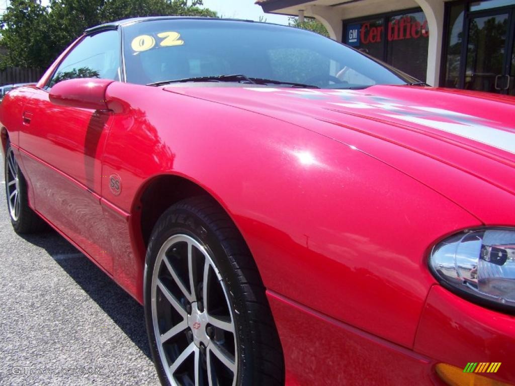 2002 Camaro Z28 SS 35th Anniversary Edition Coupe - Bright Rally Red / Ebony Black photo #12