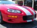 2002 Bright Rally Red Chevrolet Camaro Z28 SS 35th Anniversary Edition Coupe  photo #13