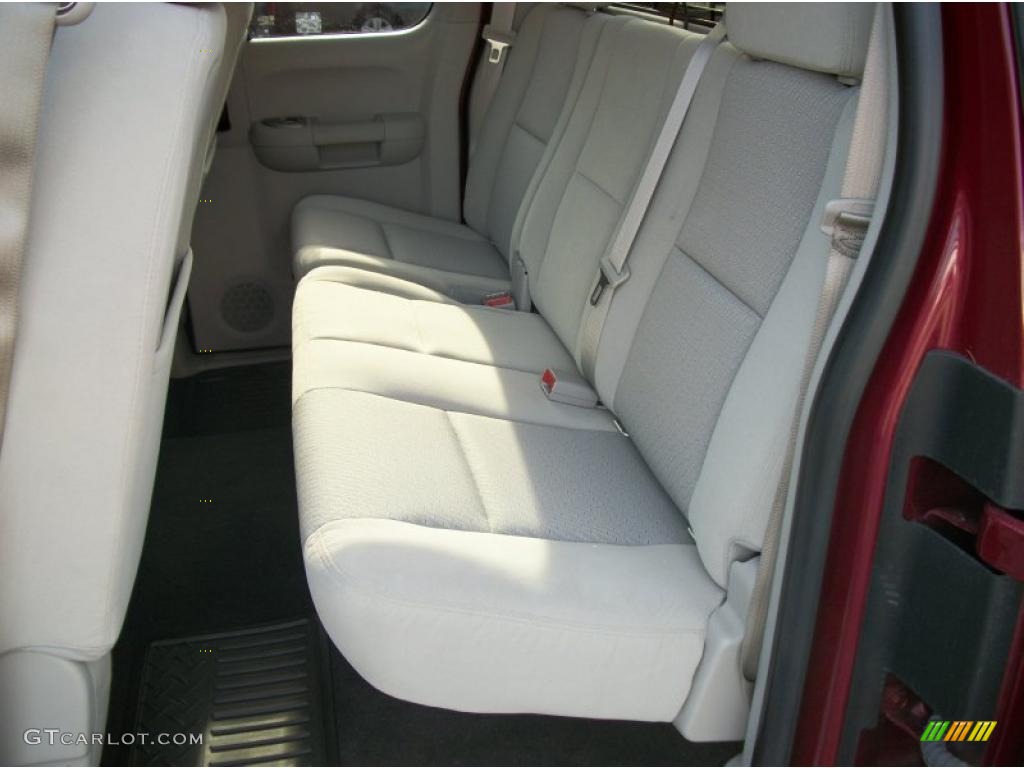 2007 Silverado 1500 LT Z71 Extended Cab 4x4 - Sport Red Metallic / Light Titanium/Ebony Black photo #11
