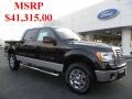 2010 Tuxedo Black Ford F150 XLT SuperCrew 4x4  photo #1
