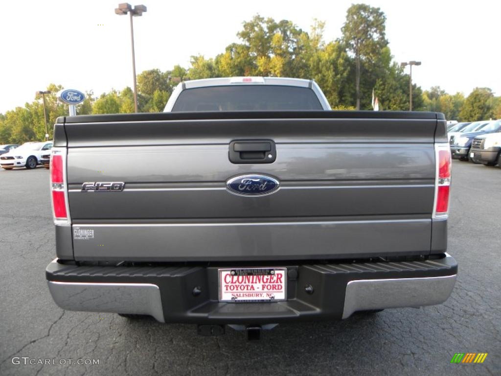 2010 F150 XLT Regular Cab - Sterling Grey Metallic / Medium Stone photo #4