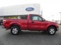 2010 Red Candy Metallic Ford F150 XLT Regular Cab  photo #2