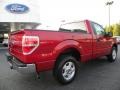 2010 Red Candy Metallic Ford F150 XLT Regular Cab  photo #3