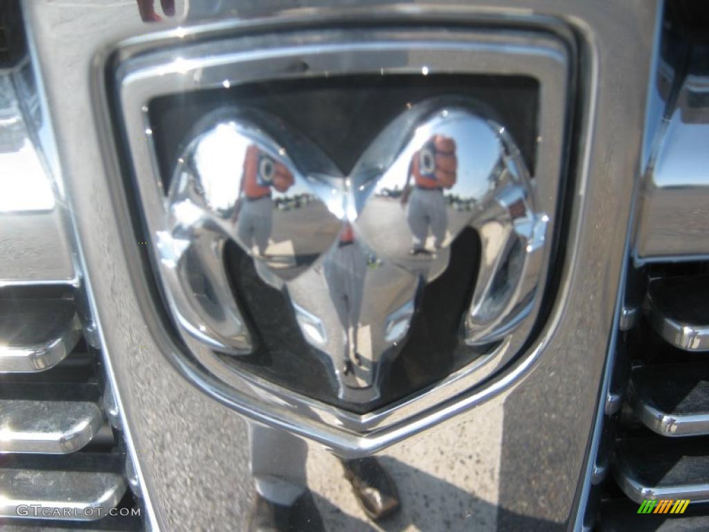 2008 Ram 1500 Lone Star Edition Quad Cab - Brilliant Black Crystal Pearl / Medium Slate Gray photo #24