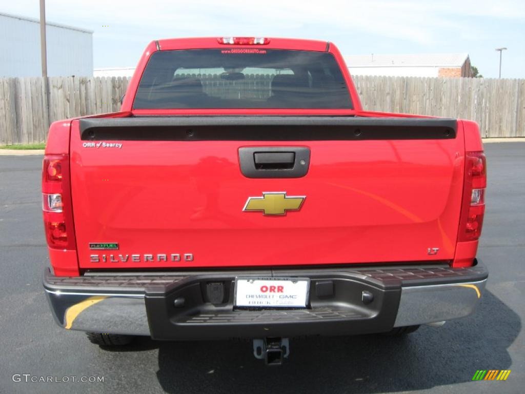 2010 Silverado 1500 LT Crew Cab 4x4 - Victory Red / Ebony photo #5