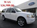 2010 Oxford White Ford Expedition EL XLT  photo #1