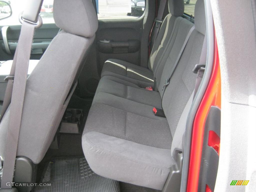 2007 Sierra 1500 SLE Extended Cab 4x4 - Fire Red / Ebony Black photo #15