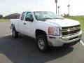 2011 Summit White Chevrolet Silverado 2500HD Extended Cab 4x4  photo #3