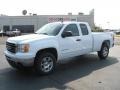 2011 Summit White GMC Sierra 1500 SLE Extended Cab 4x4  photo #1