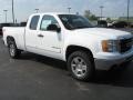 2011 Summit White GMC Sierra 1500 SLE Extended Cab 4x4  photo #3