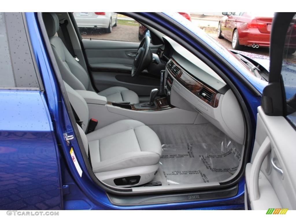 2007 3 Series 328i Sedan - Montego Blue Metallic / Grey photo #9