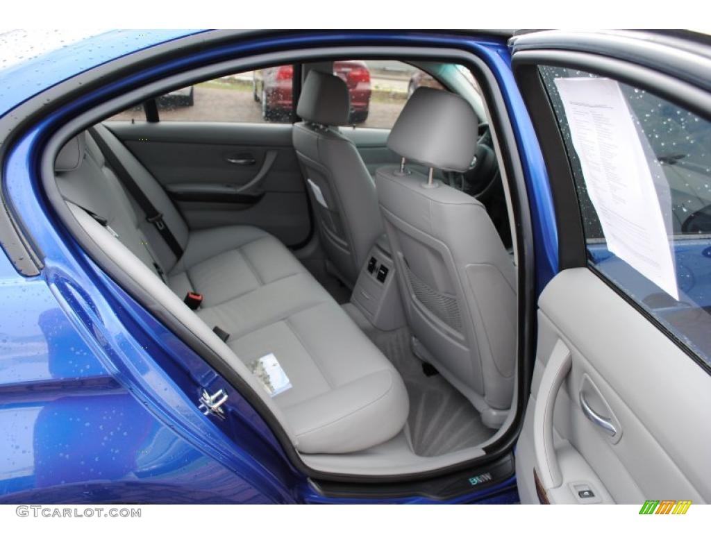 2007 3 Series 328i Sedan - Montego Blue Metallic / Grey photo #10