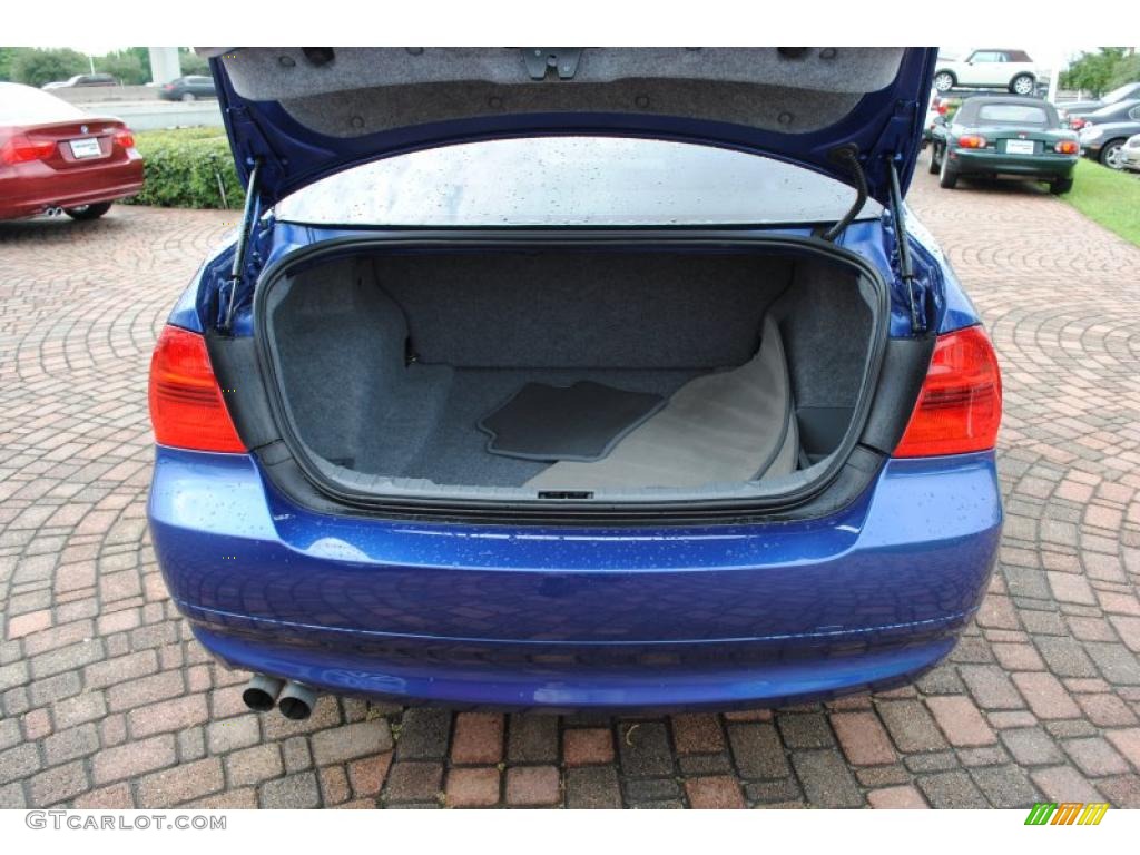 2007 3 Series 328i Sedan - Montego Blue Metallic / Grey photo #11