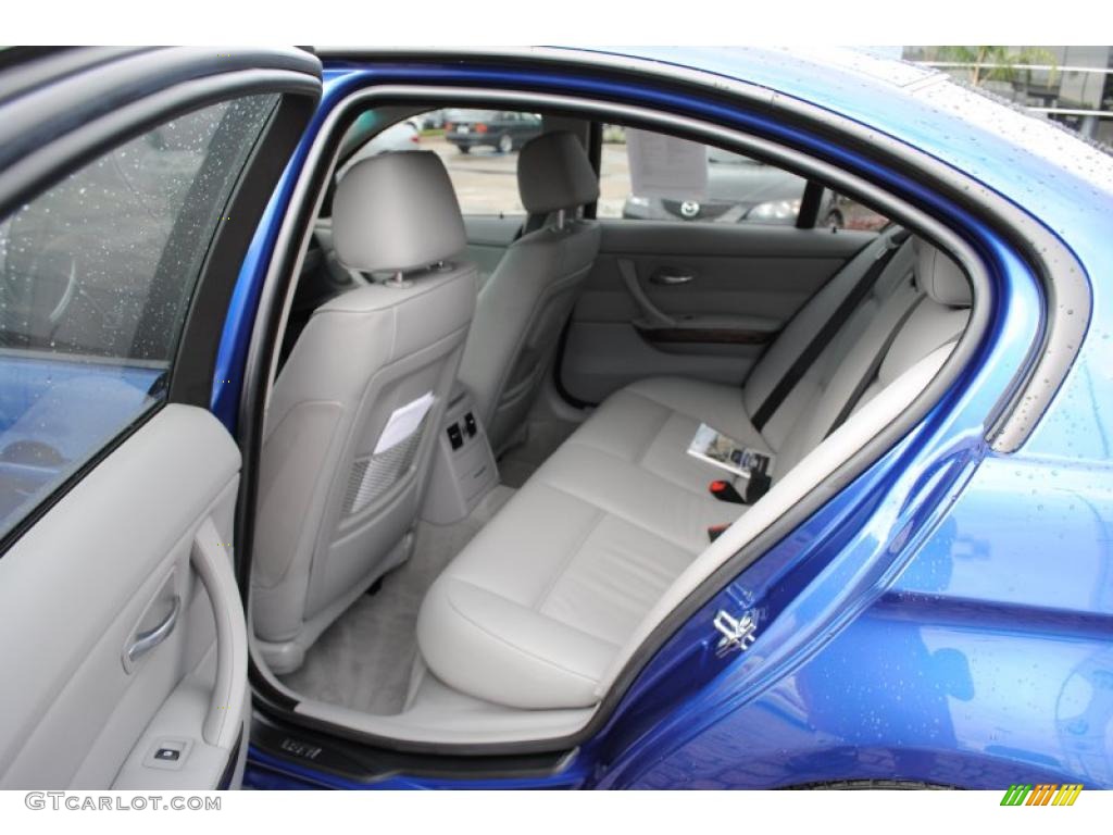 2007 3 Series 328i Sedan - Montego Blue Metallic / Grey photo #12