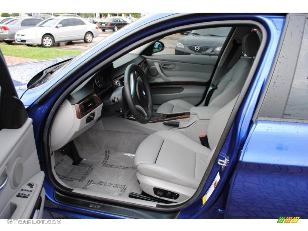 2007 3 Series 328i Sedan - Montego Blue Metallic / Grey photo #13
