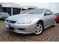 2006 Alabaster Silver Metallic Honda Accord LX Coupe  photo #1