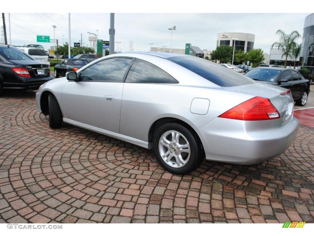 2006 Accord LX Coupe - Alabaster Silver Metallic / Black photo #3