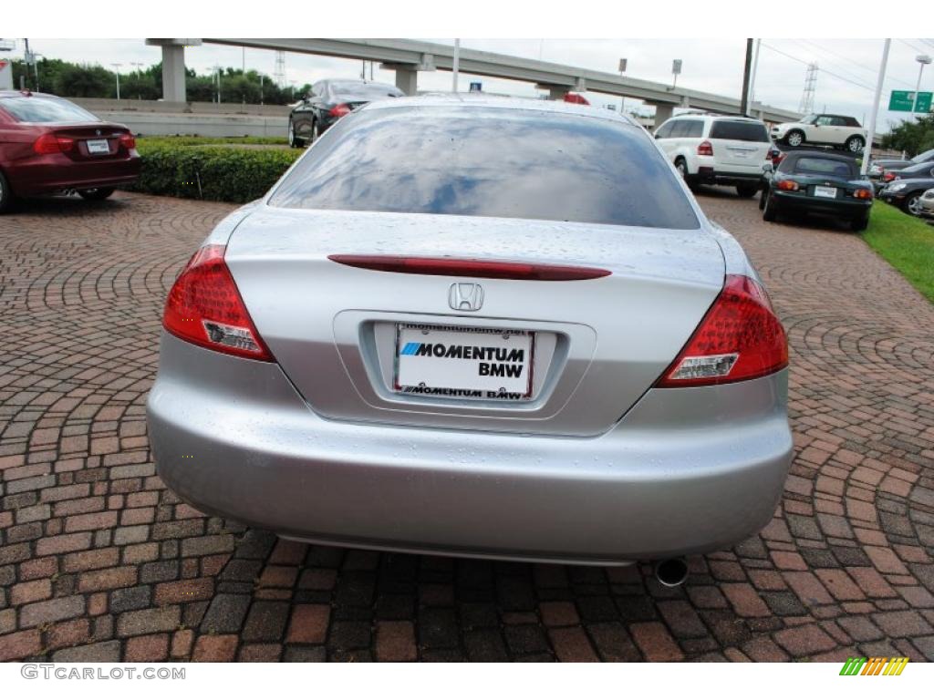 2006 Accord LX Coupe - Alabaster Silver Metallic / Black photo #4