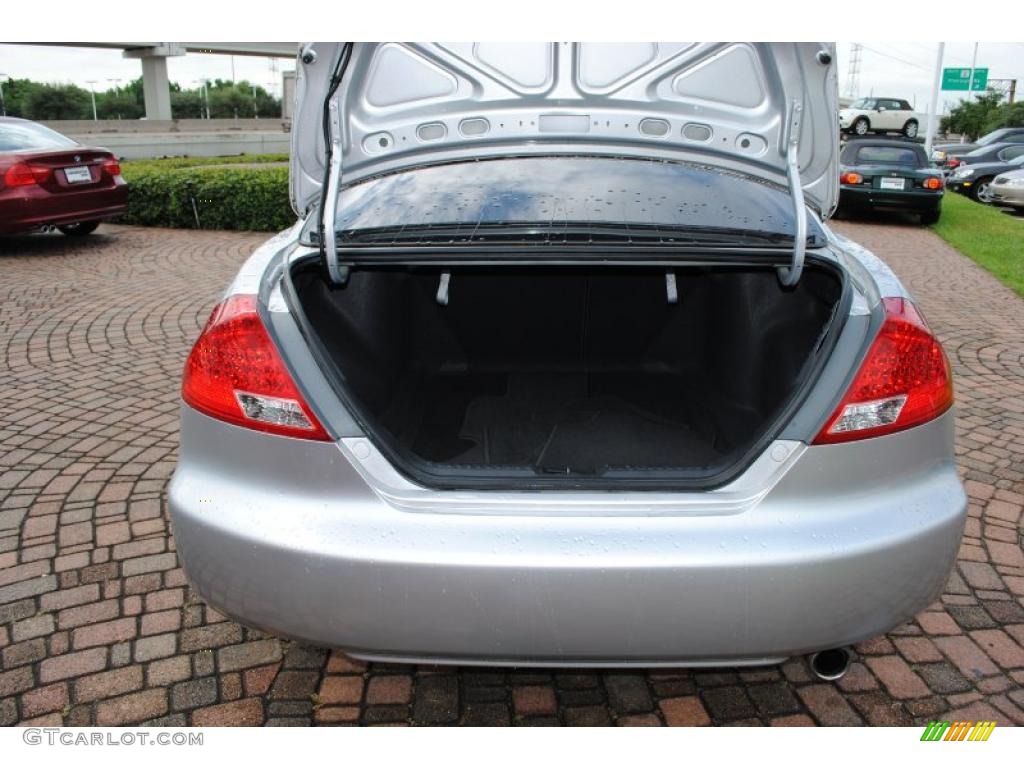 2006 Accord LX Coupe - Alabaster Silver Metallic / Black photo #11