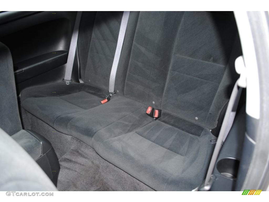 2006 Accord LX Coupe - Alabaster Silver Metallic / Black photo #13