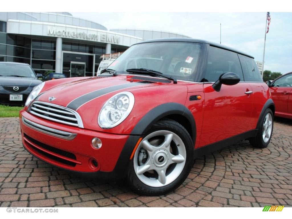 2006 Cooper Hardtop - Chili Red / Panther Black photo #1