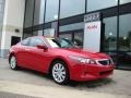 2008 San Marino Red Honda Accord EX-L V6 Coupe  photo #1