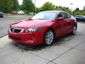 2008 San Marino Red Honda Accord EX-L V6 Coupe  photo #3