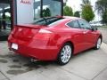 2008 San Marino Red Honda Accord EX-L V6 Coupe  photo #6