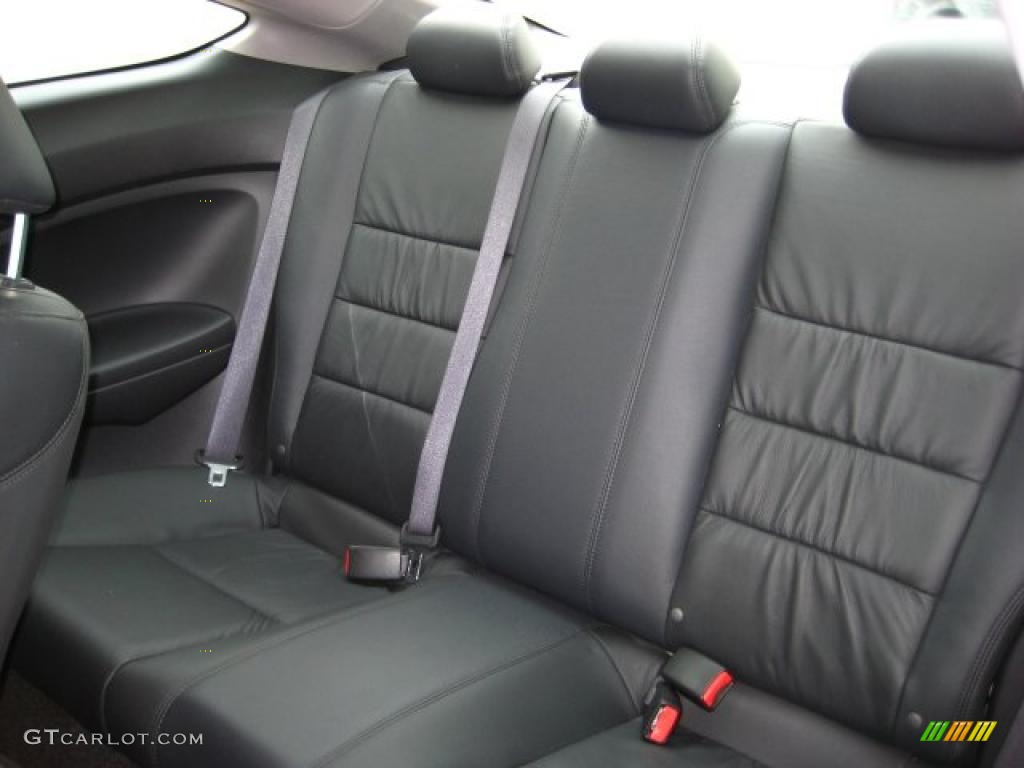 2008 Accord EX-L V6 Coupe - San Marino Red / Black photo #13