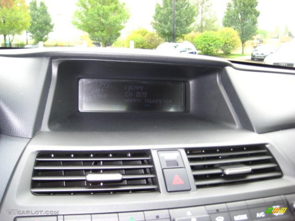 2008 Accord EX-L V6 Coupe - San Marino Red / Black photo #16