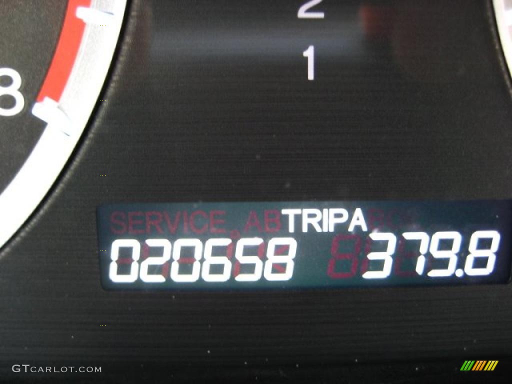 2008 Accord EX-L V6 Coupe - San Marino Red / Black photo #21