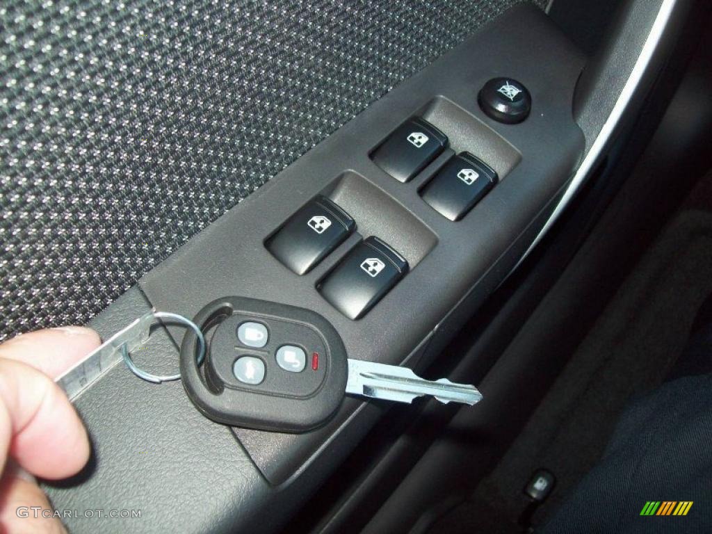 2010 Aveo LT Sedan - Bright Blue / Charcoal photo #6