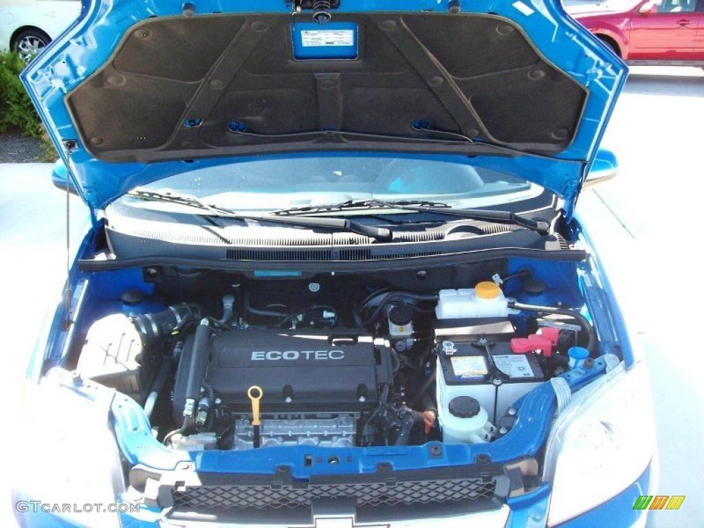 2010 Aveo LT Sedan - Bright Blue / Charcoal photo #16