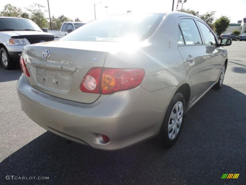 2009 Corolla LE - Desert Sand Mica / Bisque photo #5