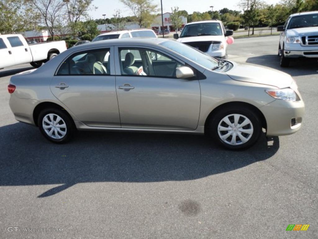2009 Corolla LE - Desert Sand Mica / Bisque photo #6