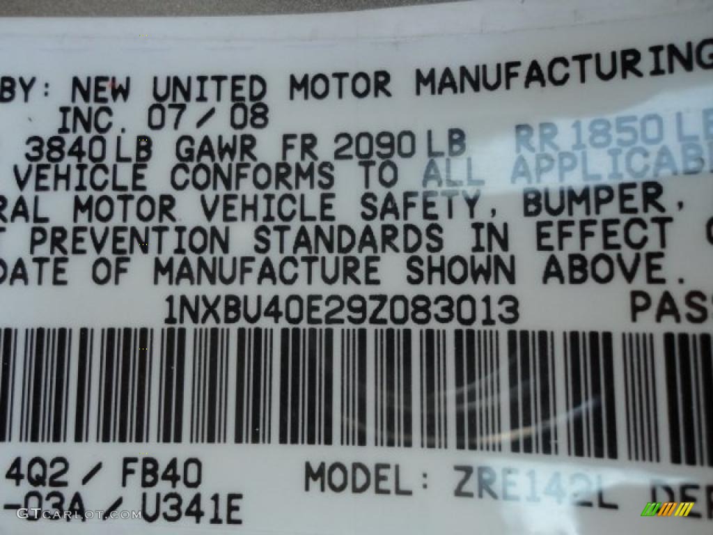 2009 Corolla LE - Desert Sand Mica / Bisque photo #19