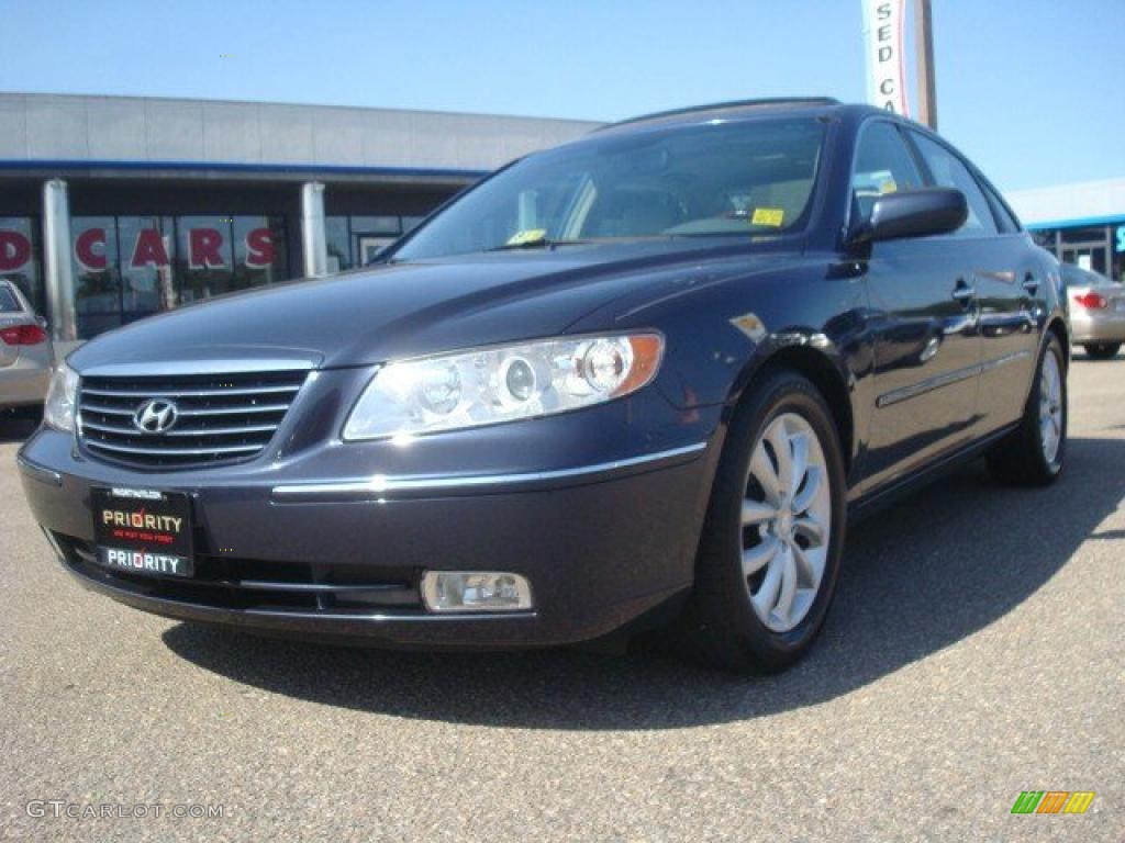 2006 Azera Limited - Venetian Blue Metallic / Gray photo #1