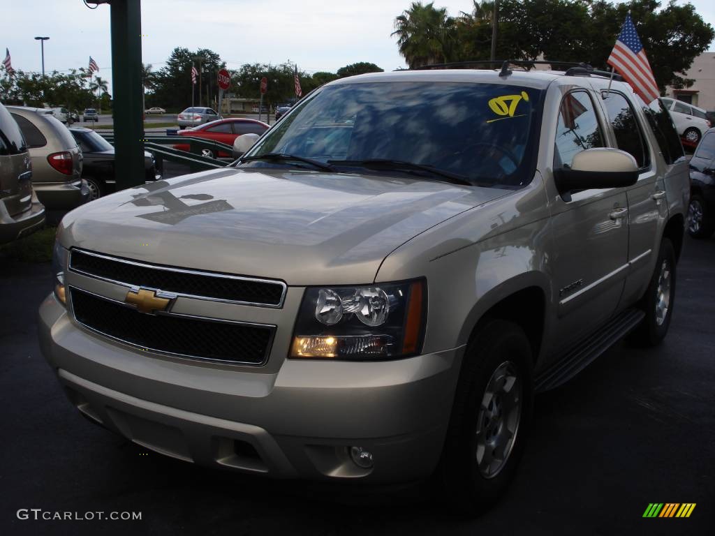 2007 Tahoe LT - Amber Bronze Metallic / Light Cashmere/Ebony photo #2