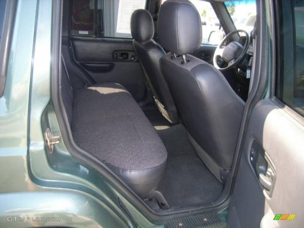 2000 Cherokee Classic 4x4 - Medium Fern Green Metallic / Agate Black photo #11